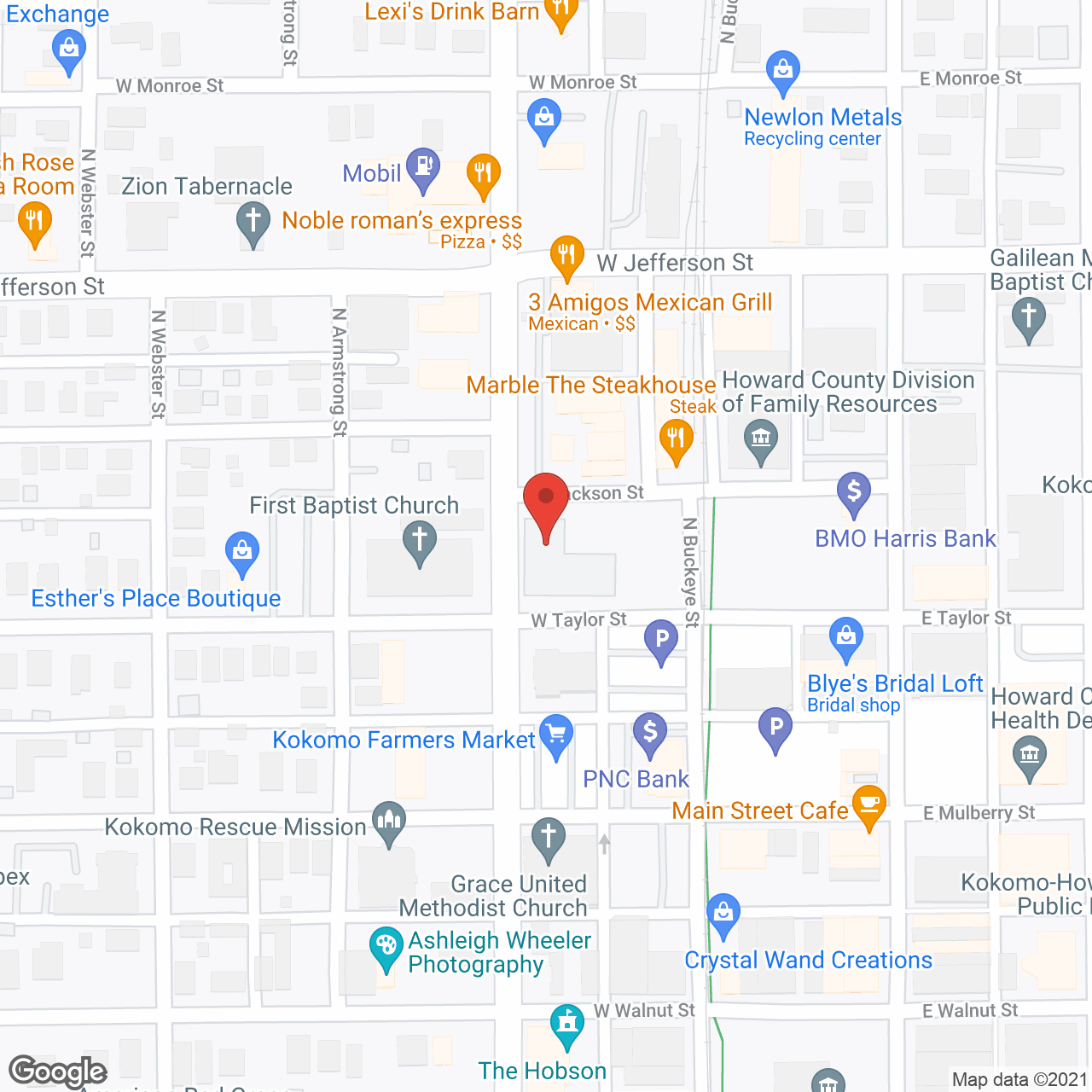 The Residences at Washington Street in google map