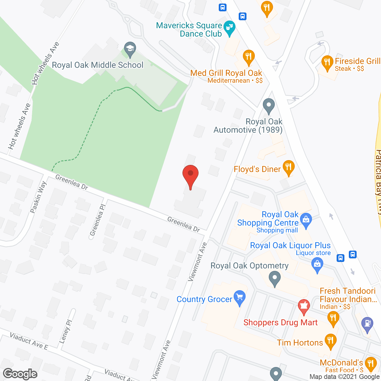 Viewmont Gardens in google map