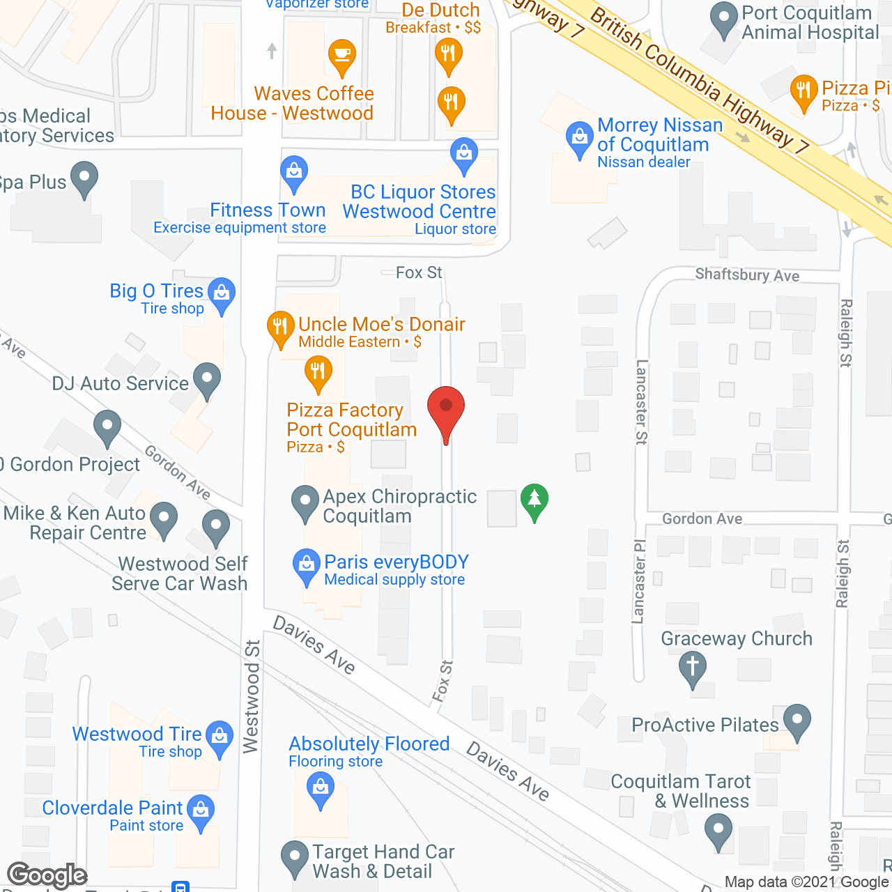 Reynard Park in google map