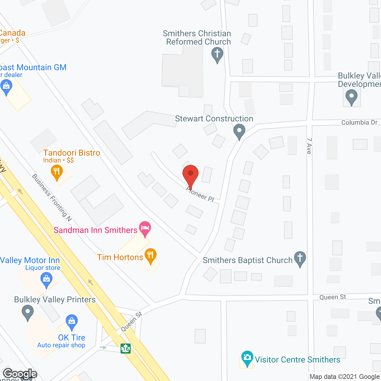 Pioneer Place I & II in google map