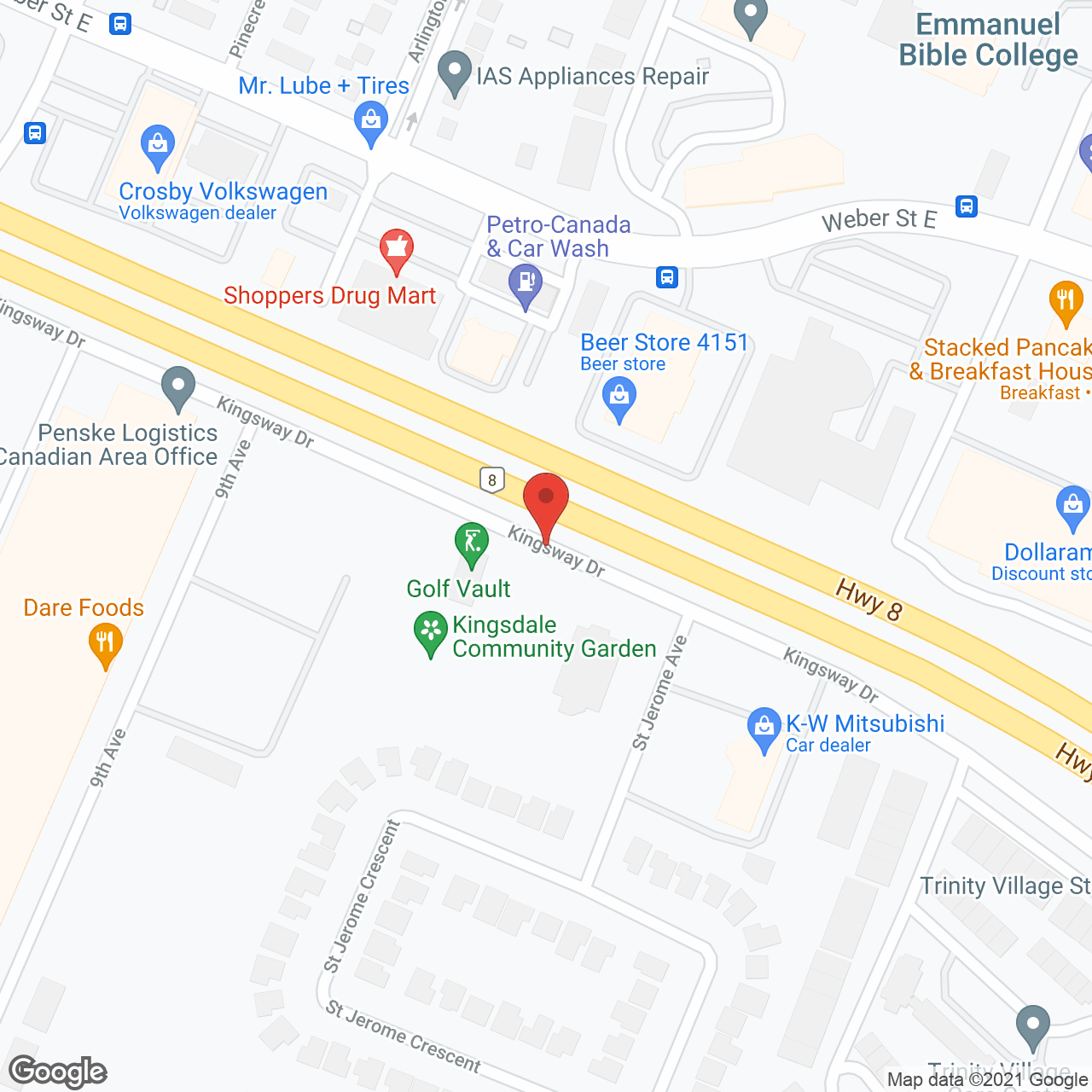 Trinity Village Studios in google map
