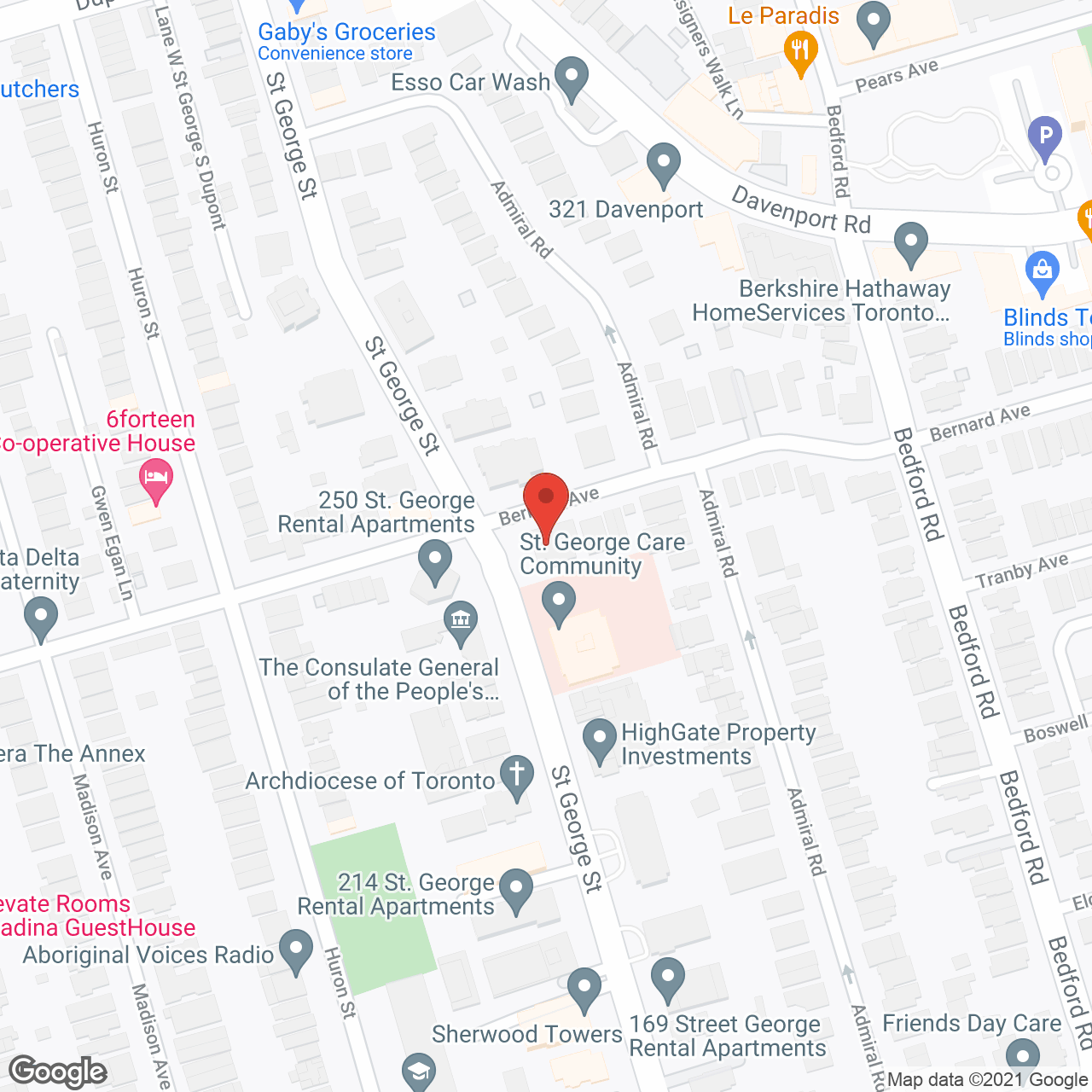 Eden Manor in google map