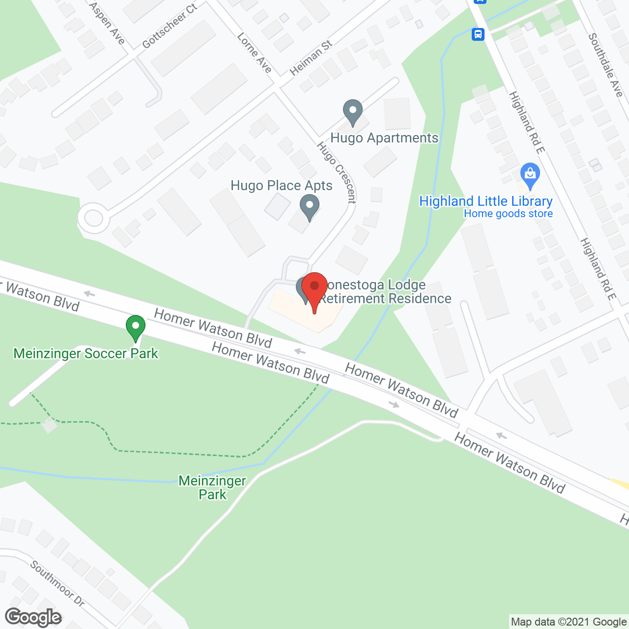 Conestoga Lodge in google map