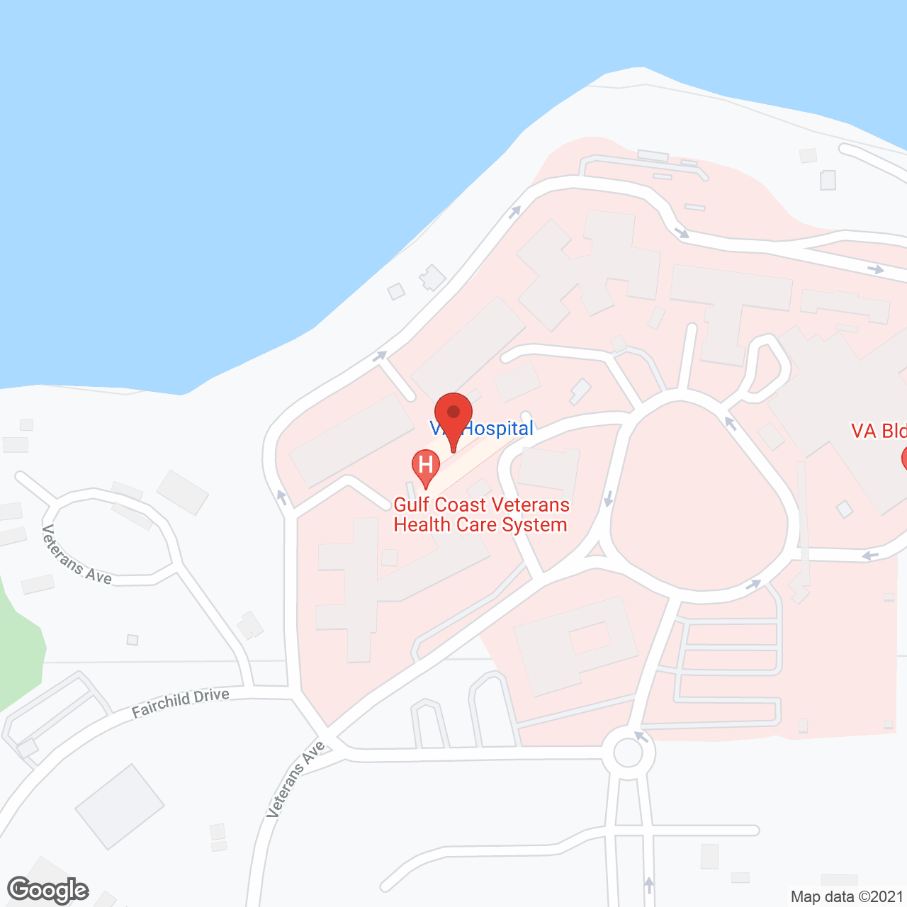 Va Medical Center in google map