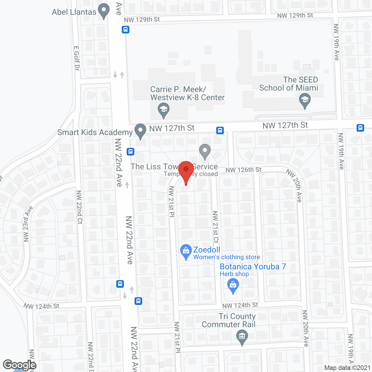 Westview Pleasant Living in google map