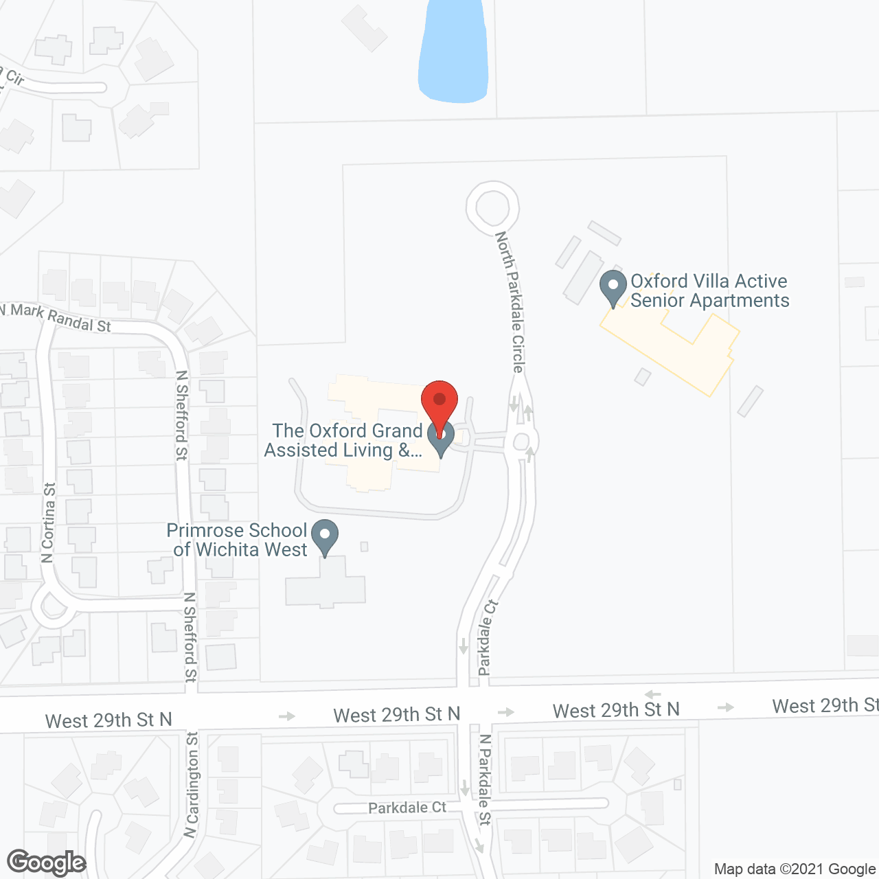 The Oxford Grand at New Market Assisted Living and Memory Care in google map