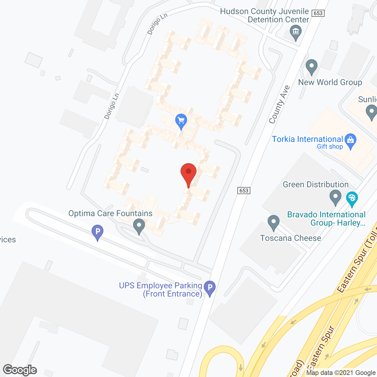 Alaris Health At The Fountains in google map