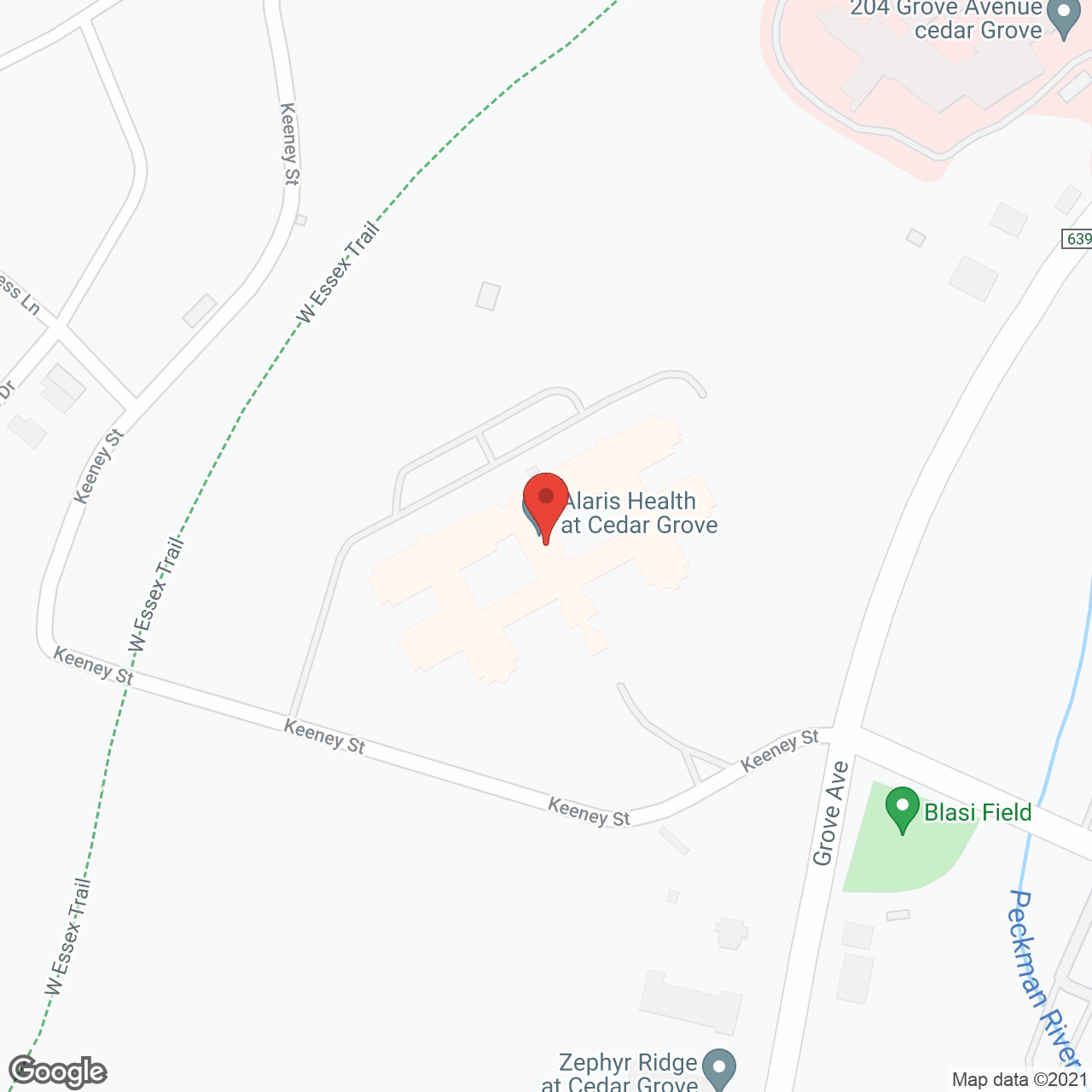 Kessler Cedar Grove-CLOSED in google map