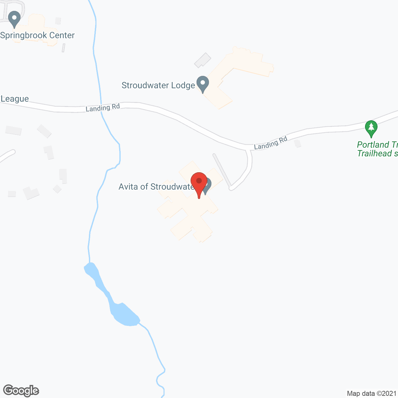 Avita of Stroudwater in google map