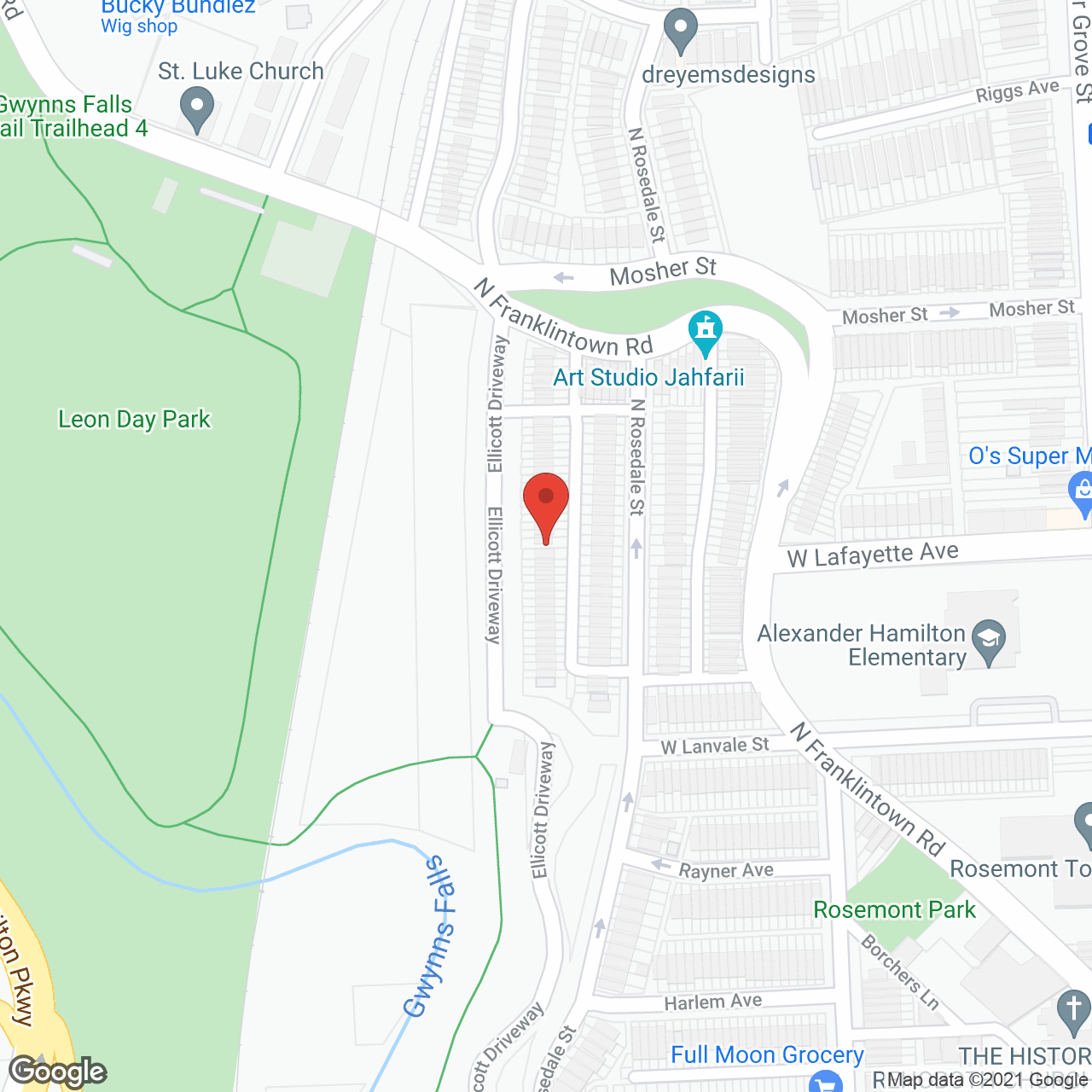 A Ray of Light Assisted Living in google map