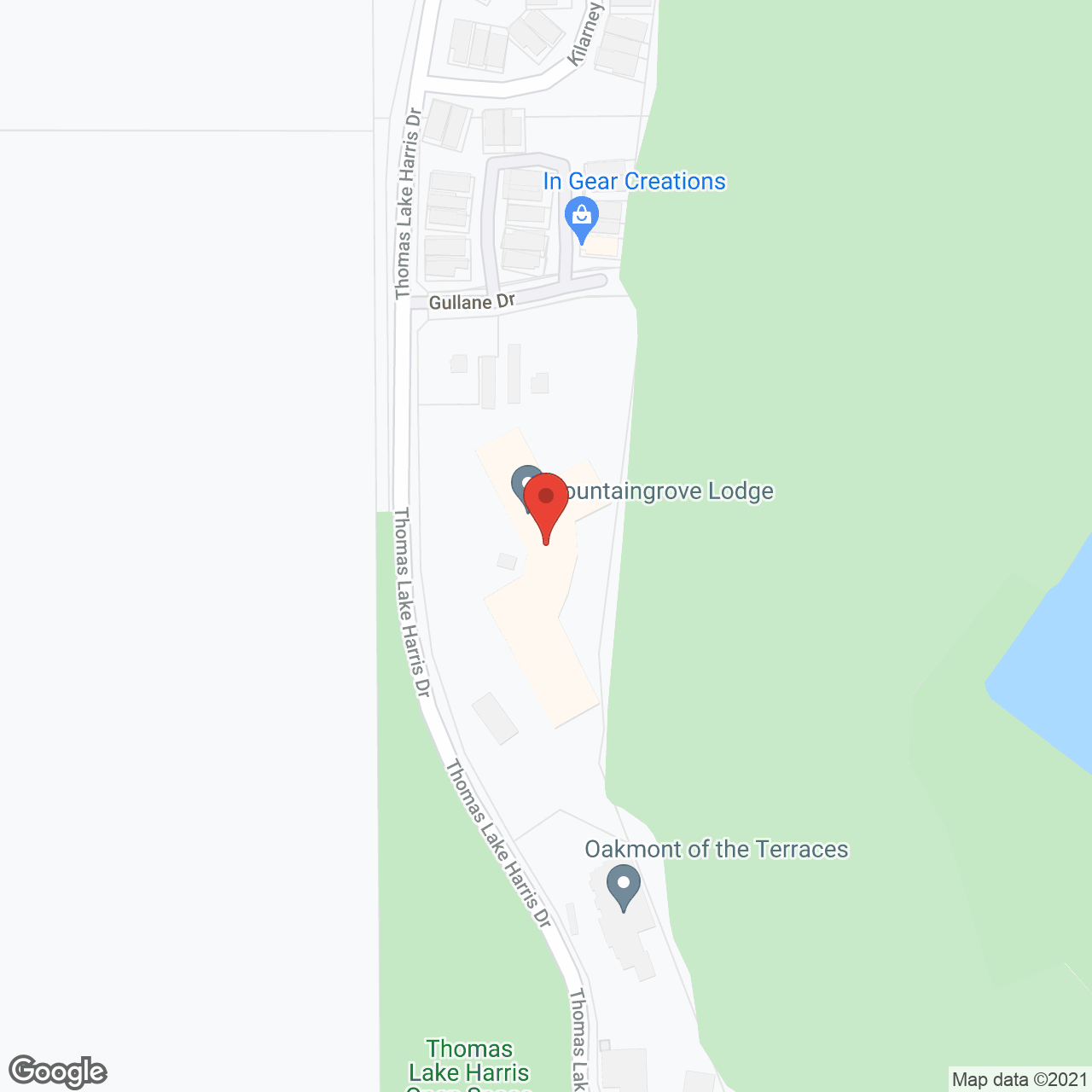 Fountaingrove Lodge in google map