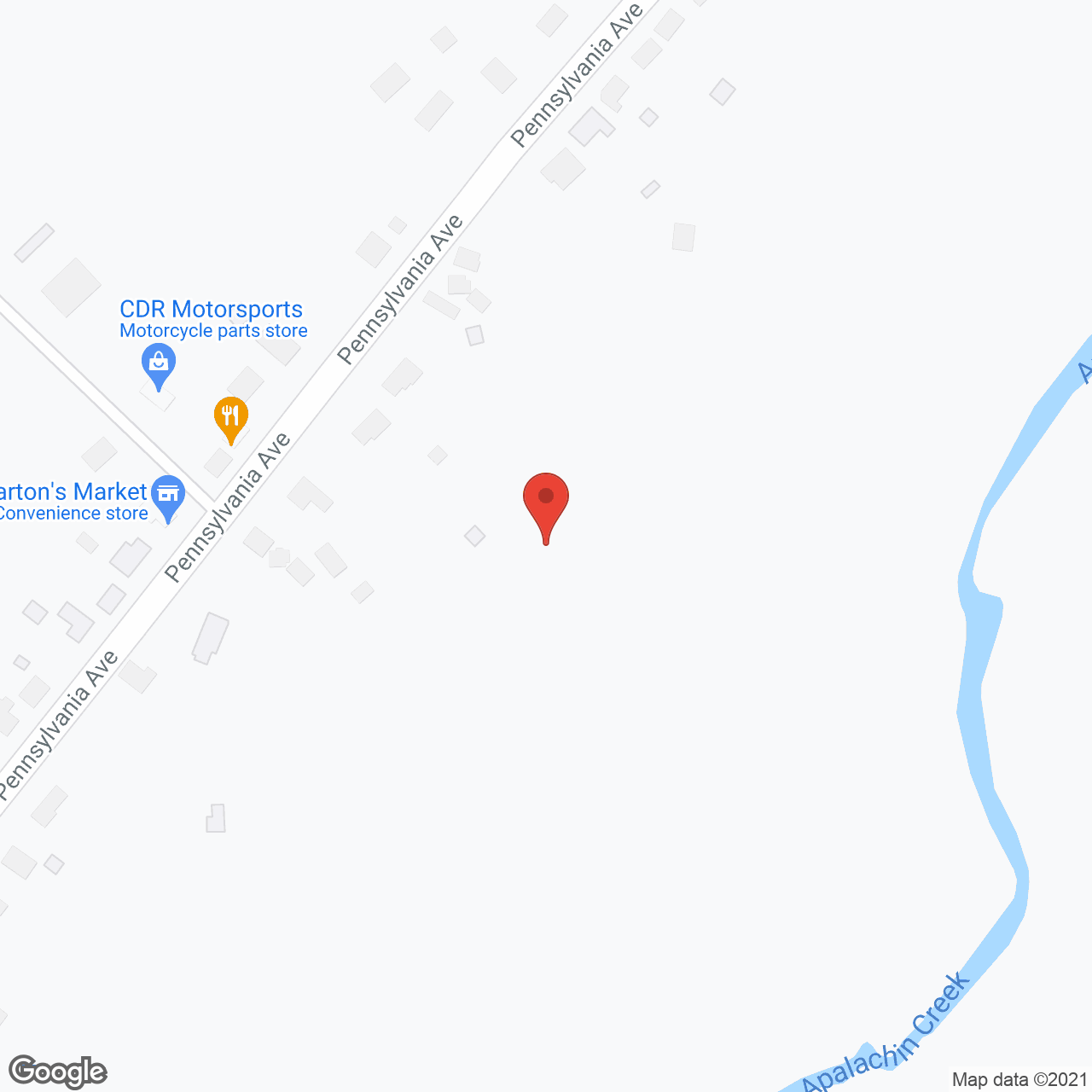 Prentice Homestead in google map