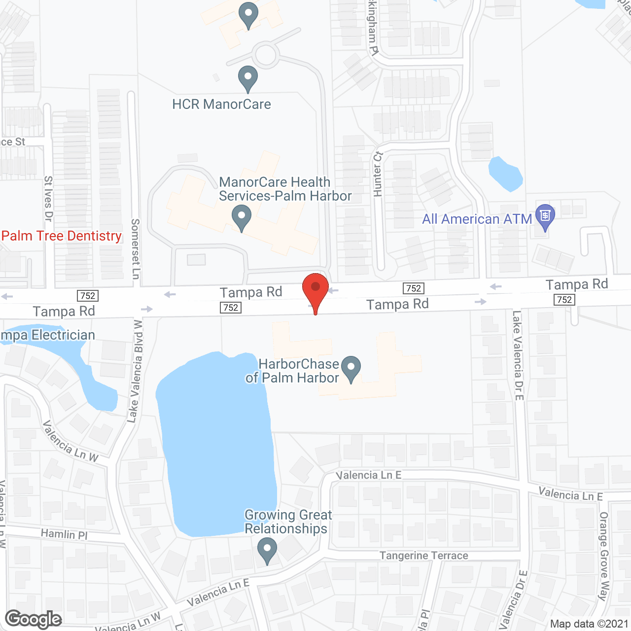 HarborChase of Palm Harbor in google map