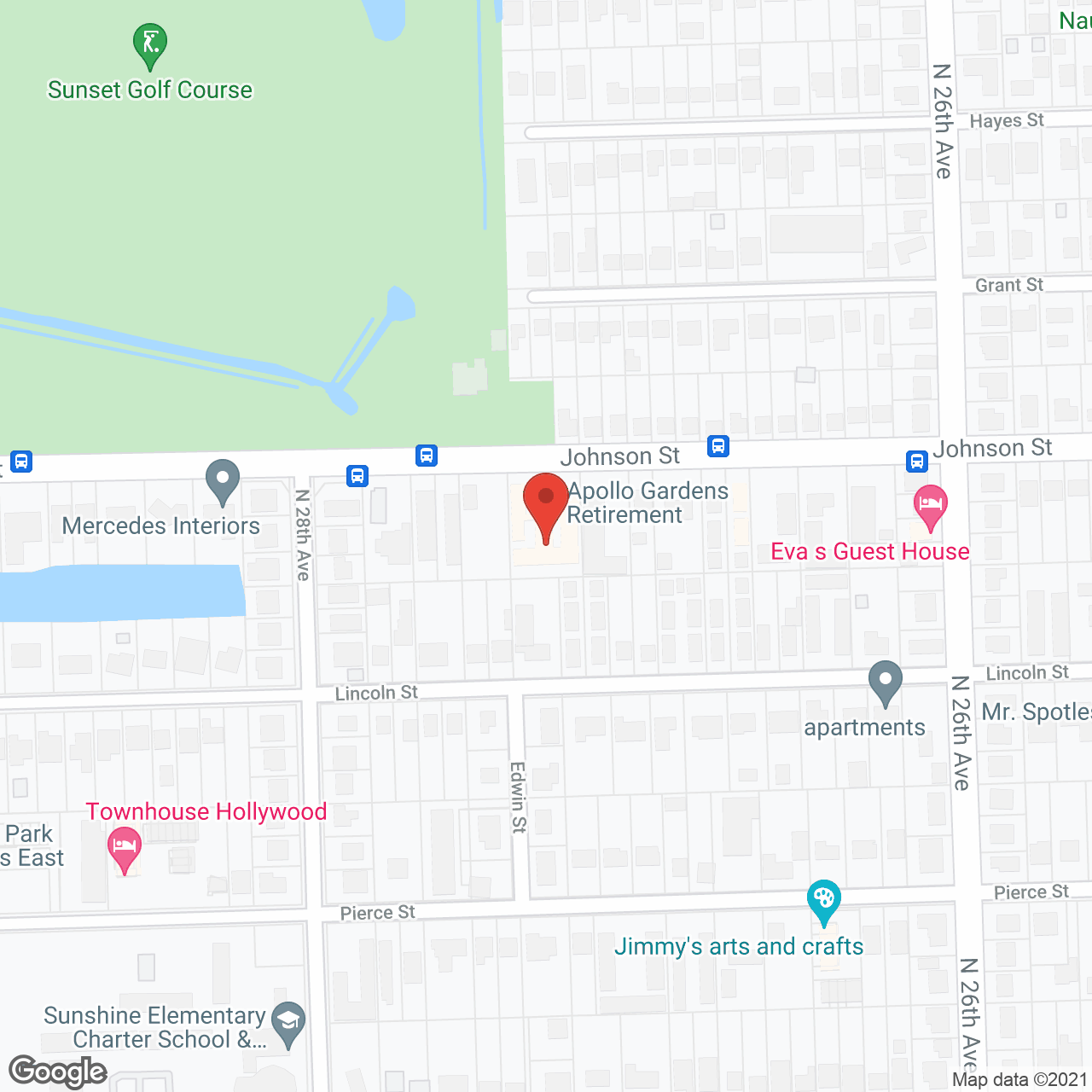 Apollo Gardens in google map