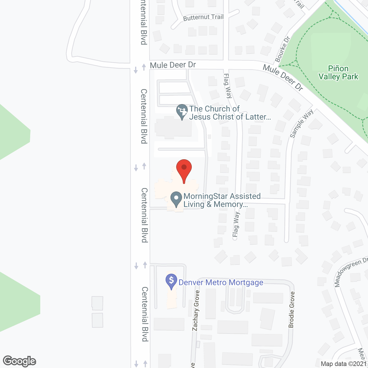 MorningStar Assisted Living & Memory Care at Mountain Shadows in google map