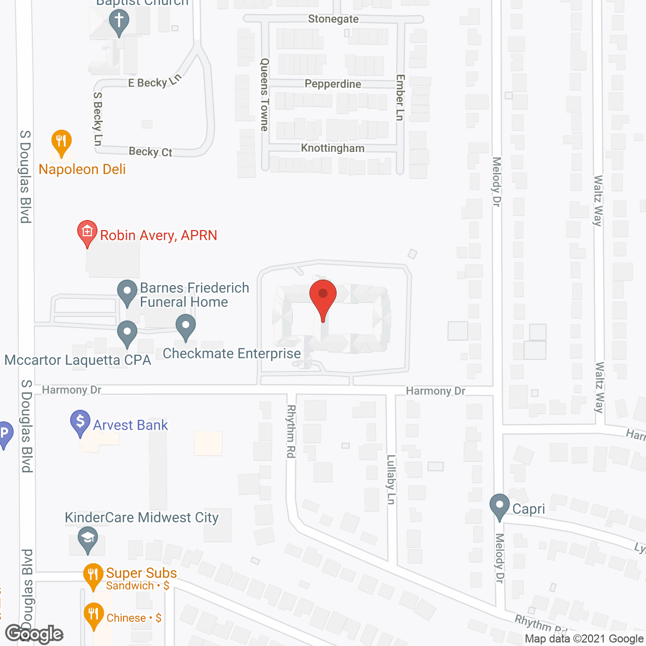 Sienna Extended Care & Rehab in google map