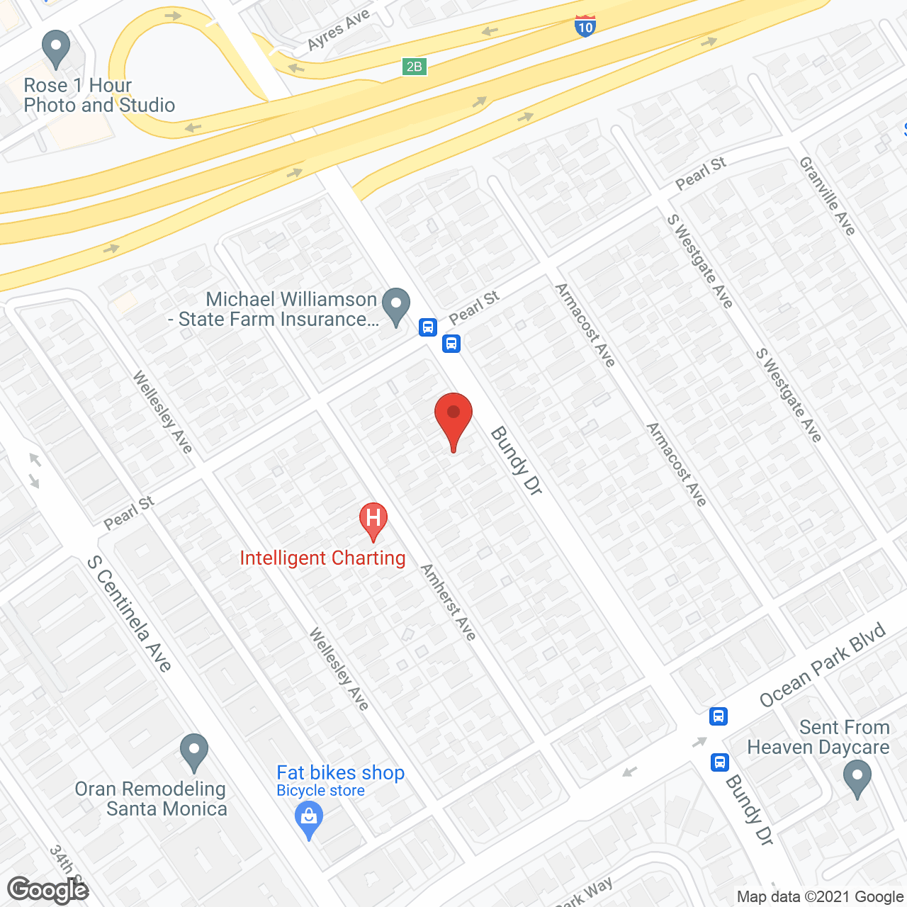 Coastal House in google map