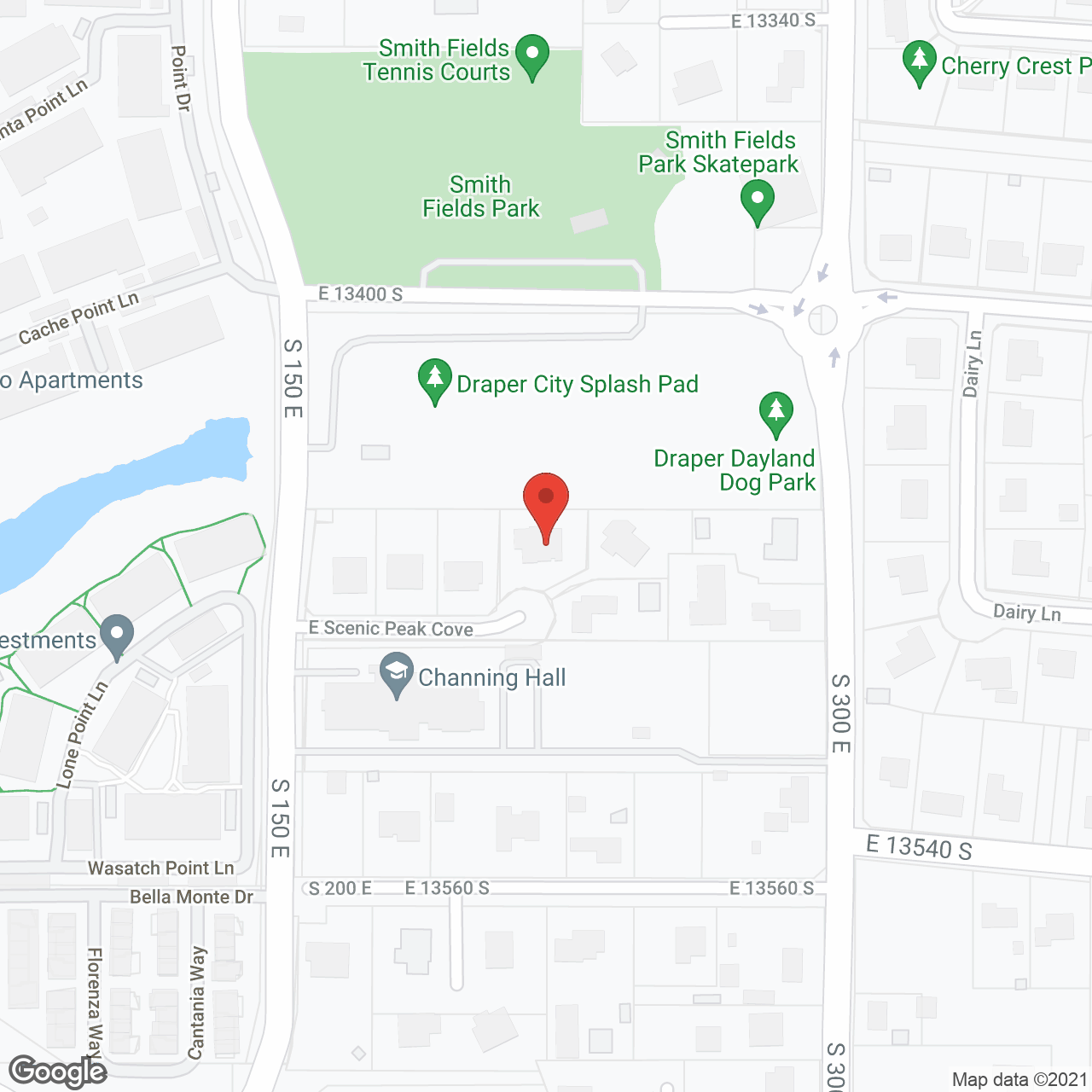 Assisted Living of Draper in google map