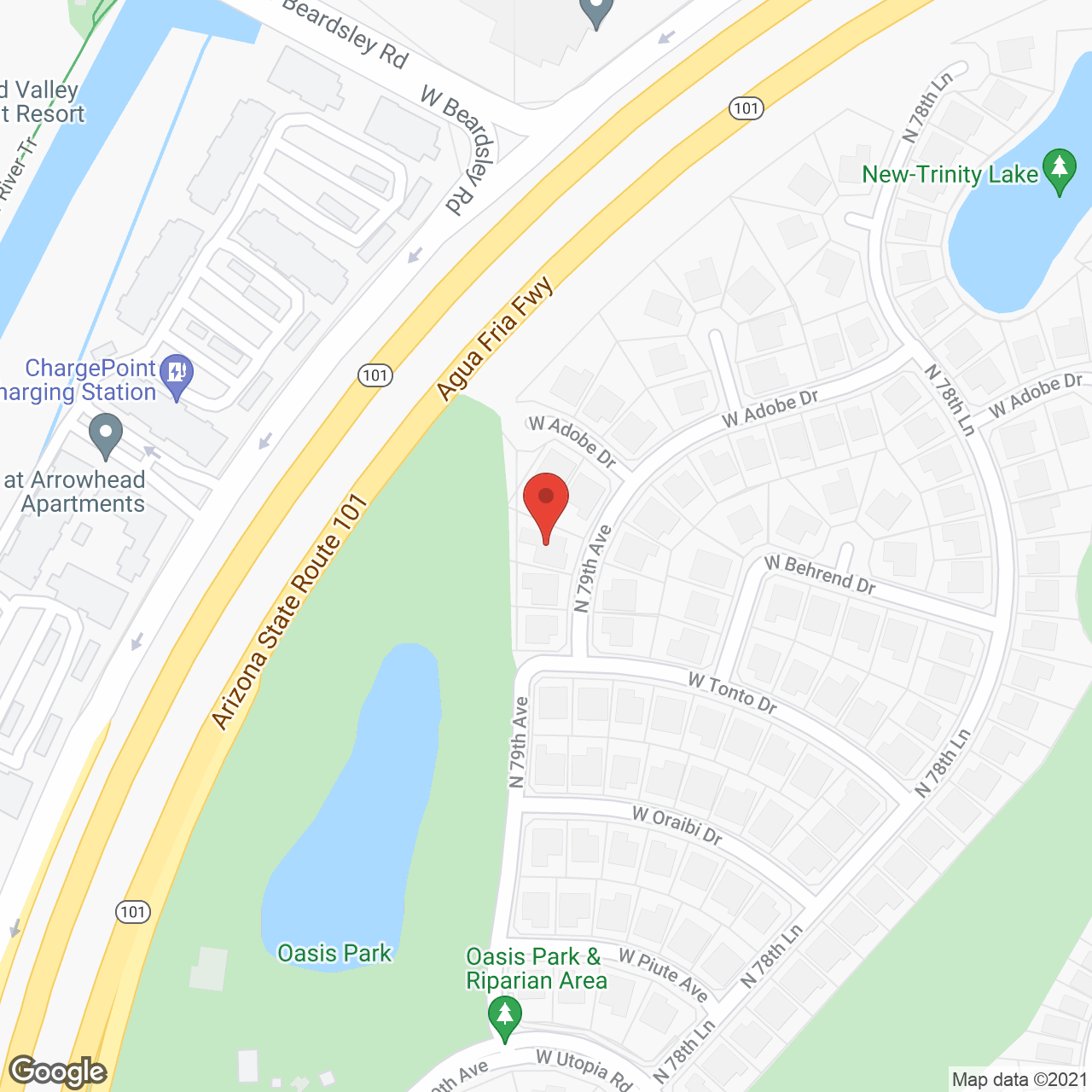 Horizon Assisted Living in google map