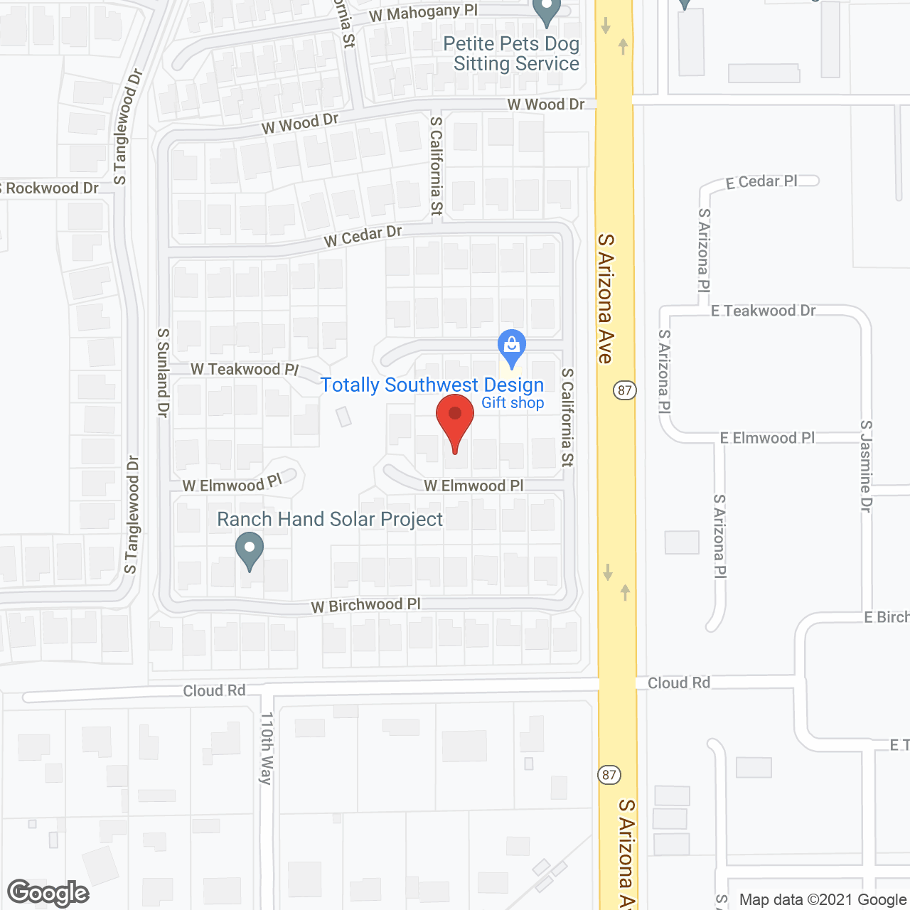 Garden Village Assisted Living Home in google map