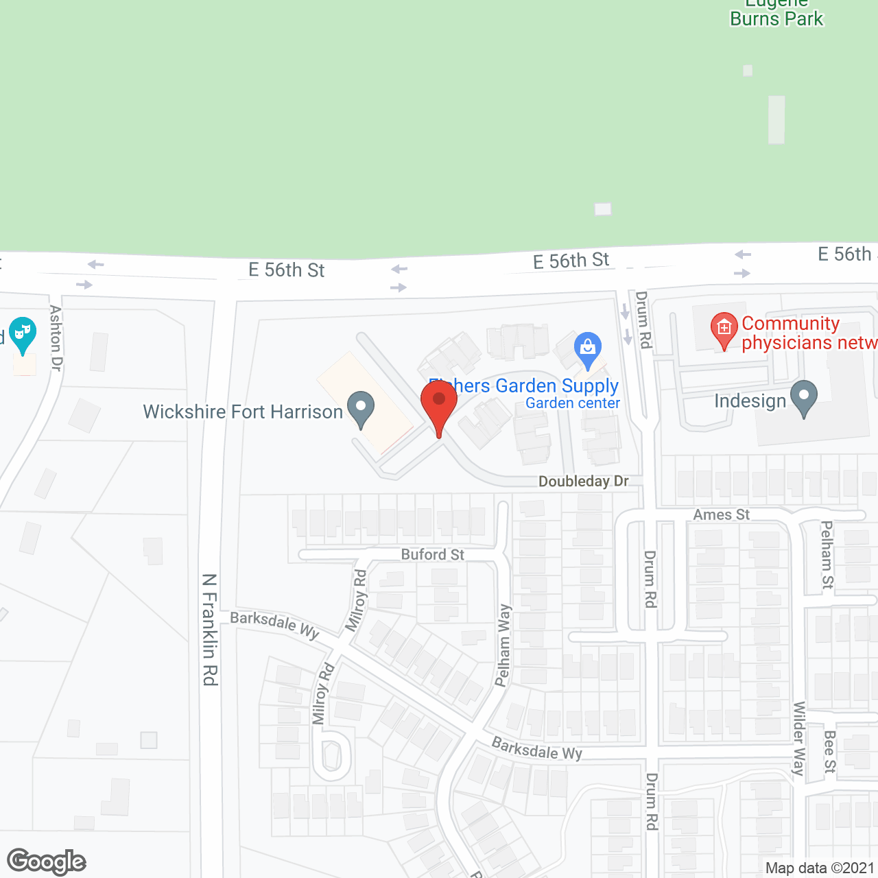 Fort Harrison Assisted Living in google map