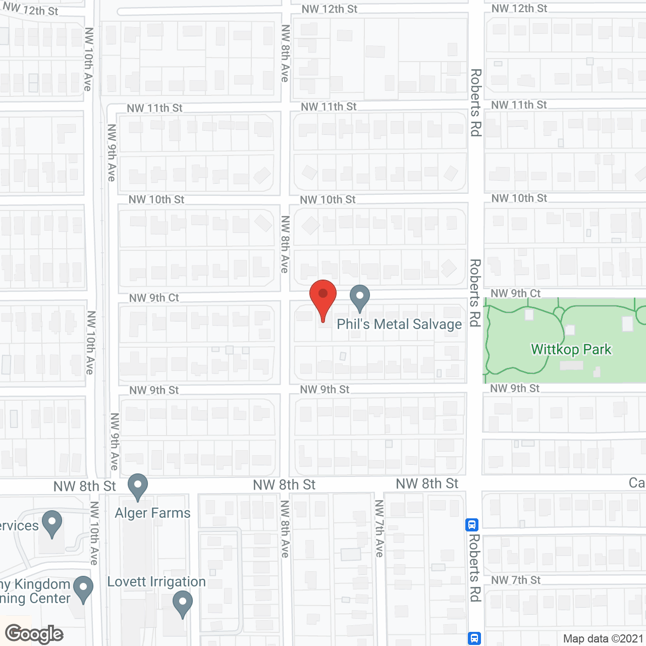 Loreto Homes in google map