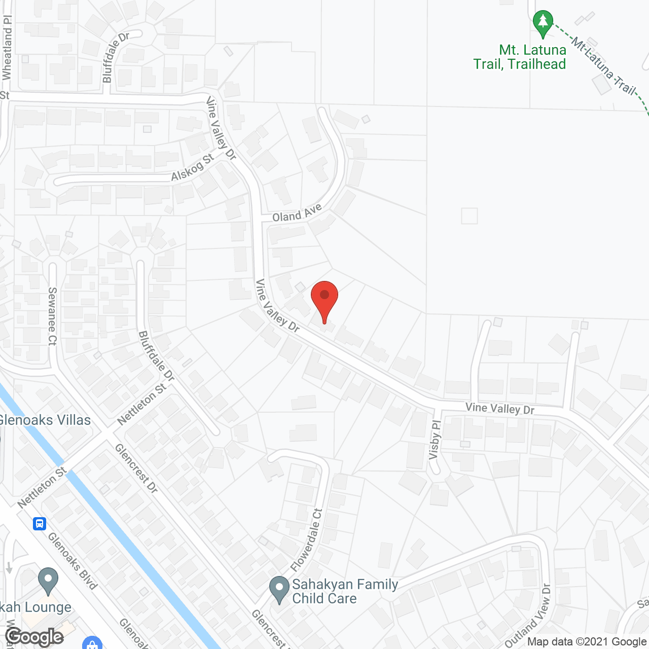 Vine Valley Homes,  Sun Valley in google map
