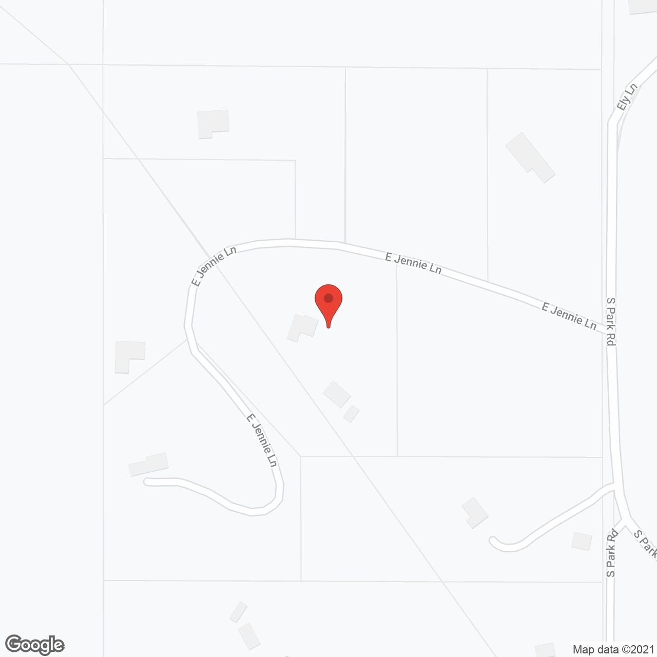 Park Hills AFH in google map