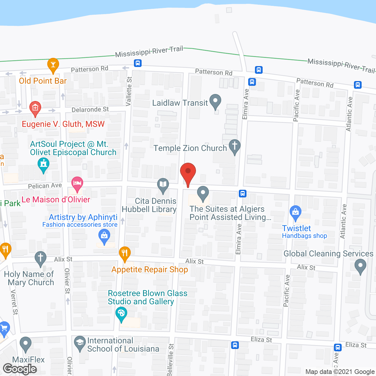 The Suites at Algiers Point in google map