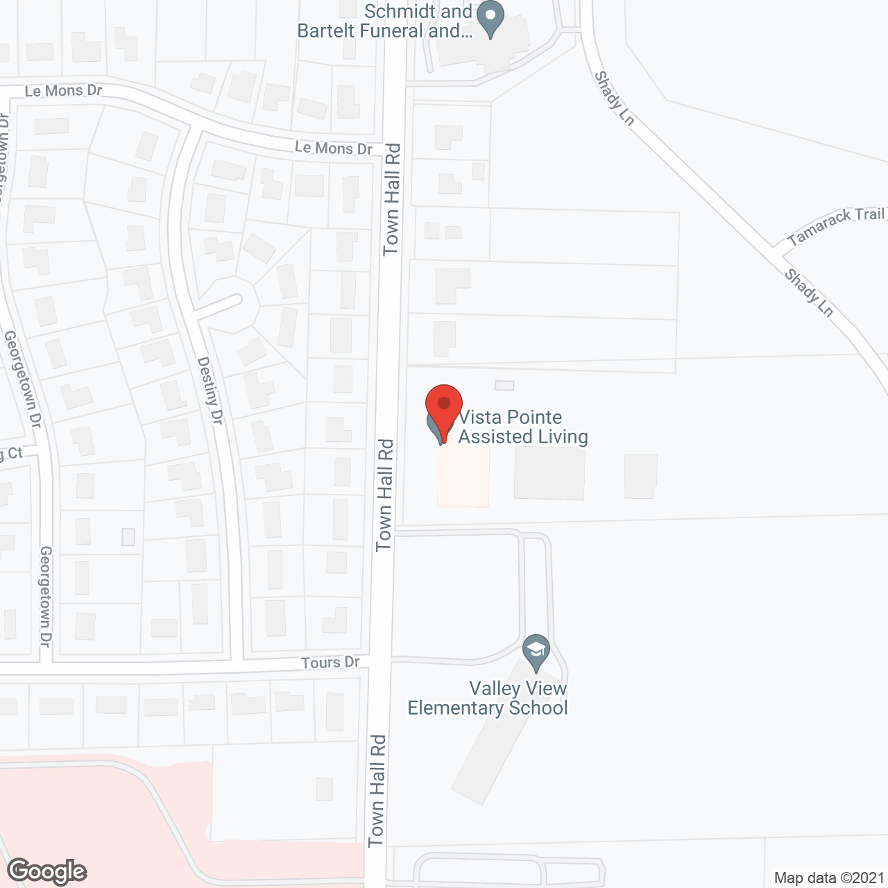 Vista Pointe Assisted Living in google map