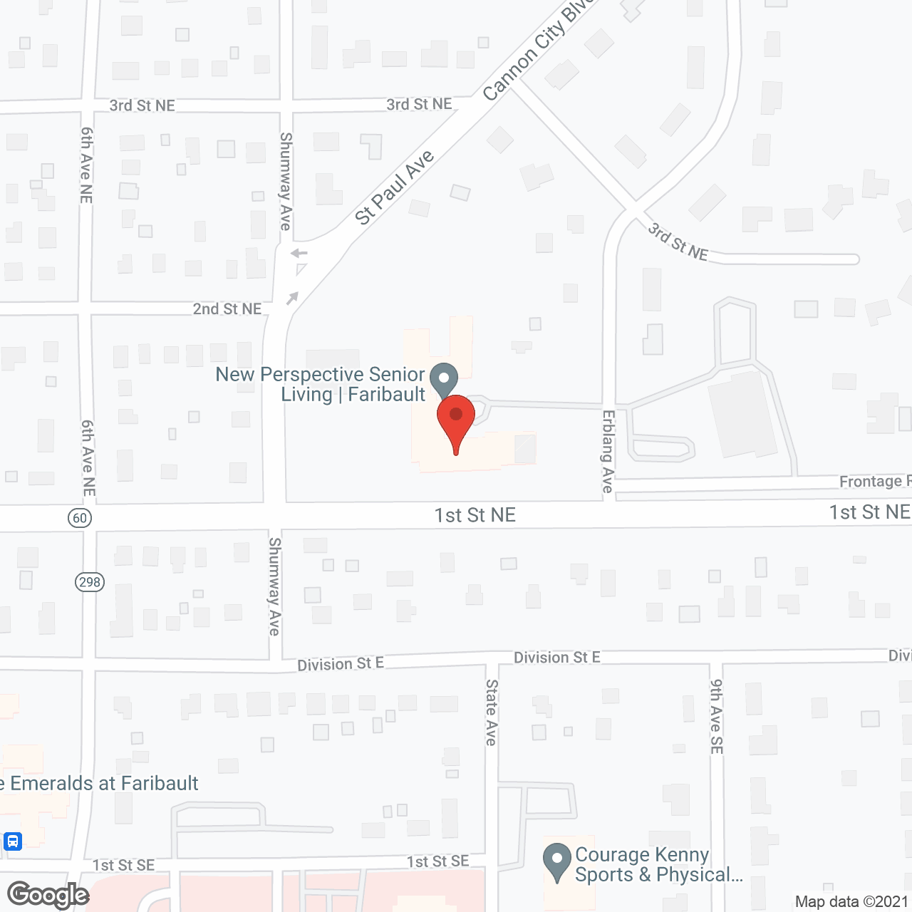 New Perspective Senior Living | Faribault in google map