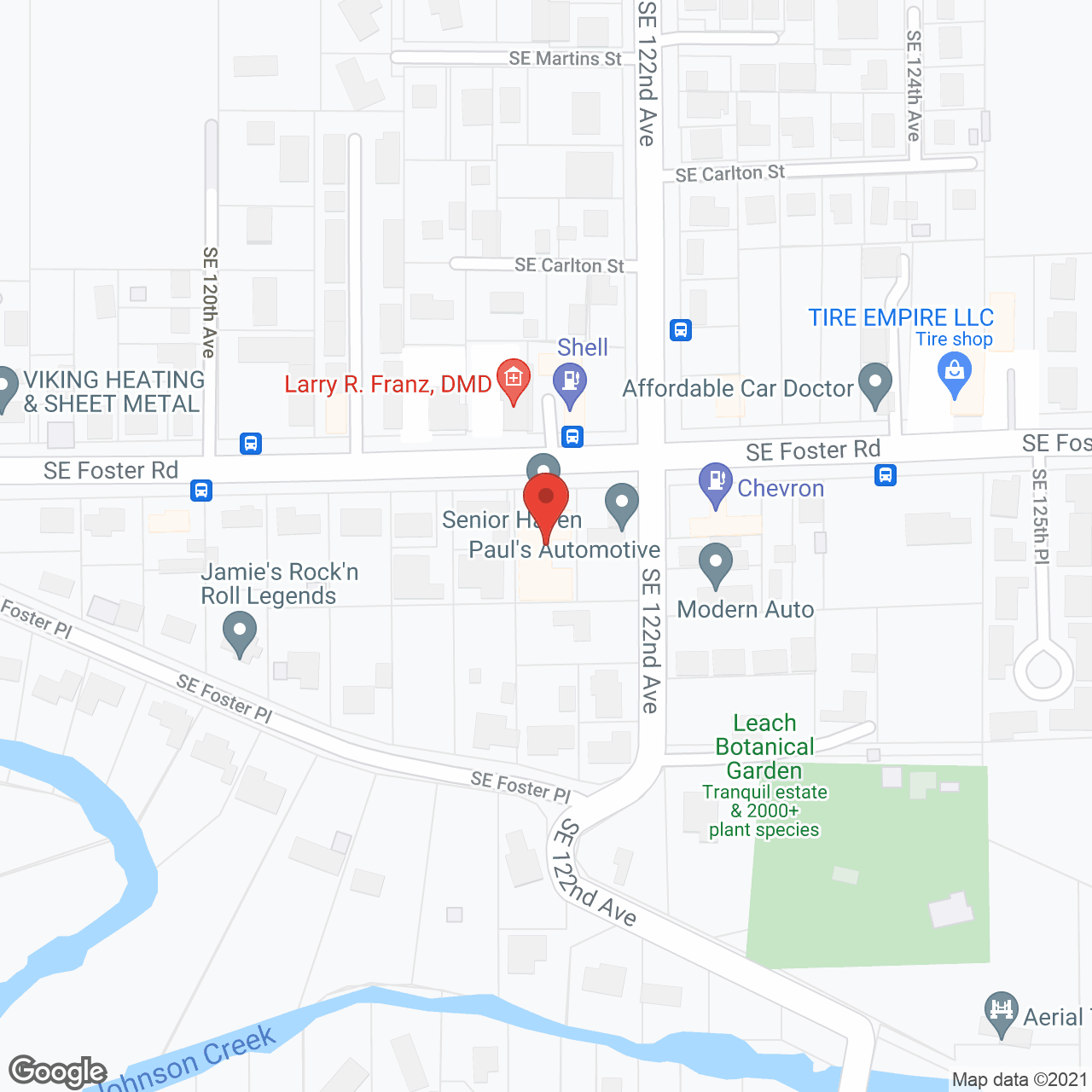 Senior Haven in google map