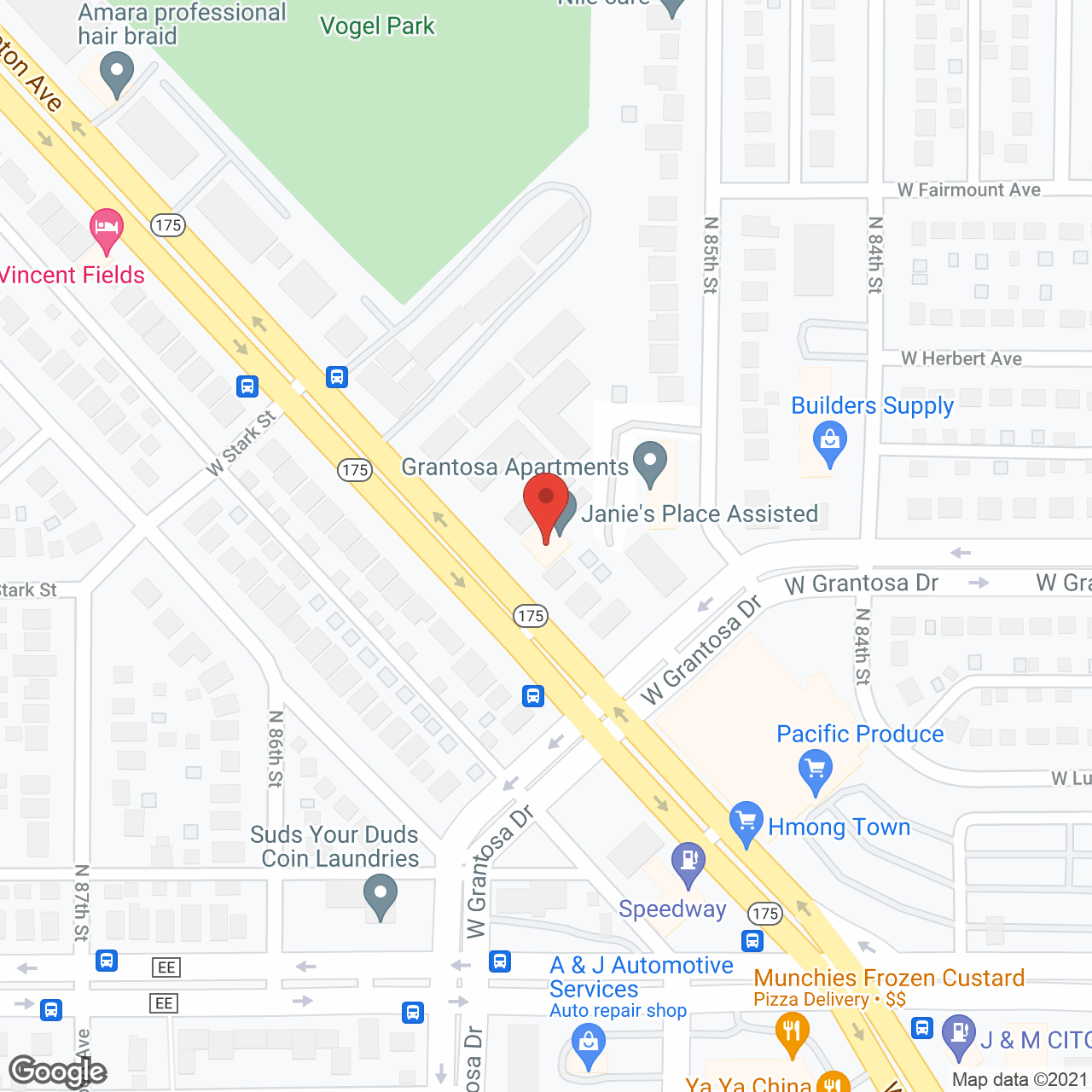 Janie's Place Assisted & Transitional Living in google map