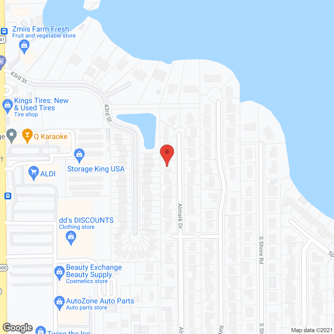 Almark Health Services #II in google map