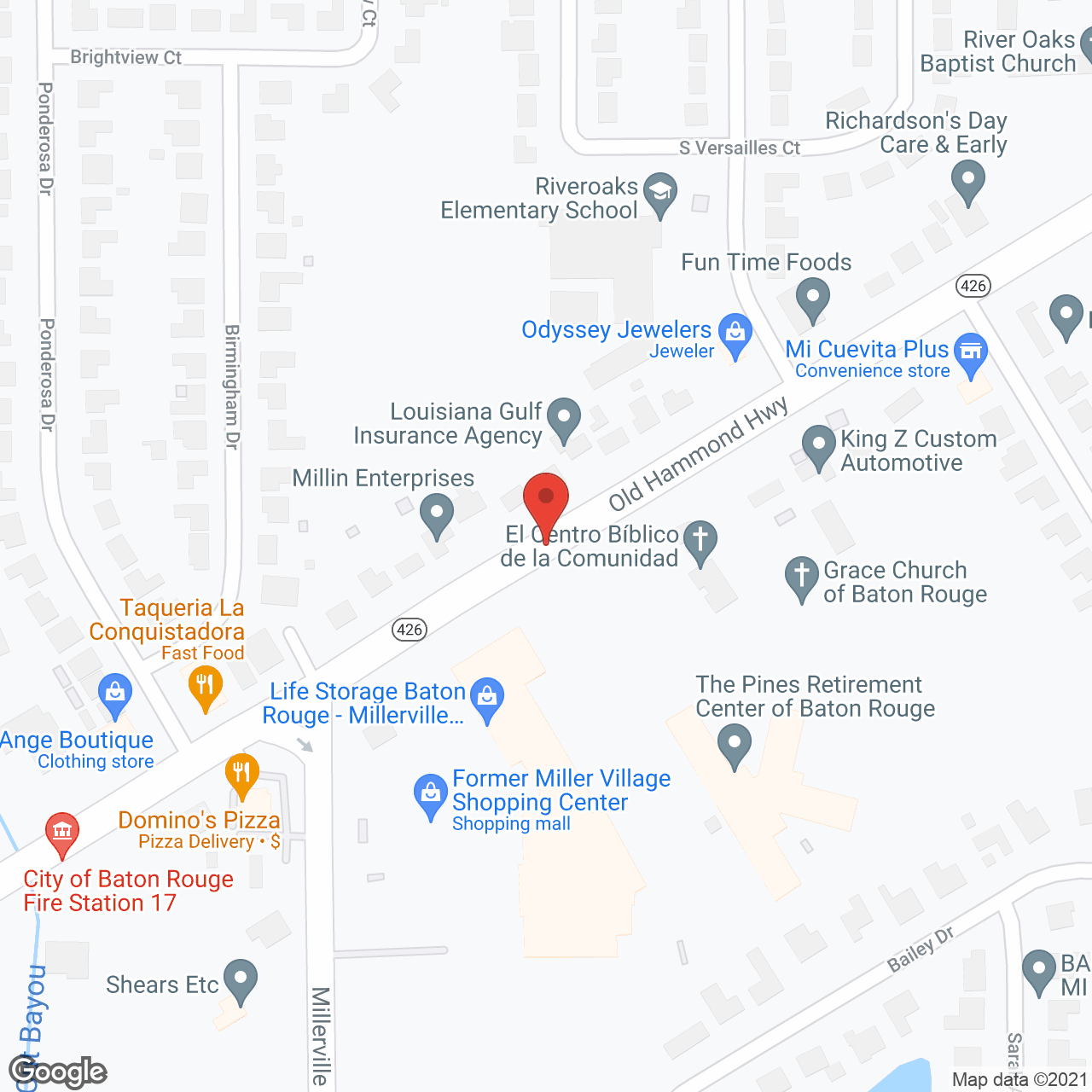 The Pines Retirement Center in google map