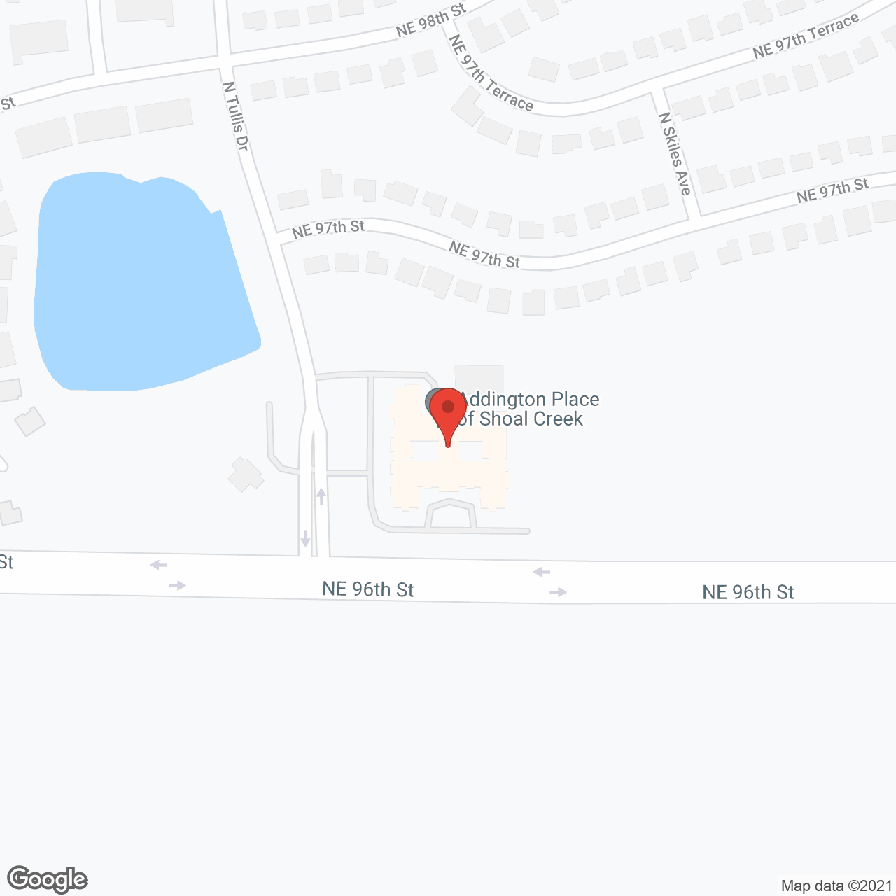 Addington Place of Shoal Creek in google map