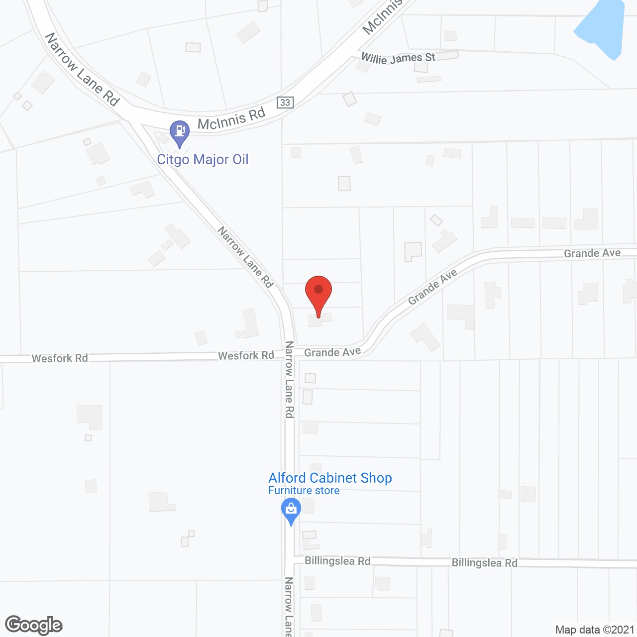 Pleasant Valley ALF in google map