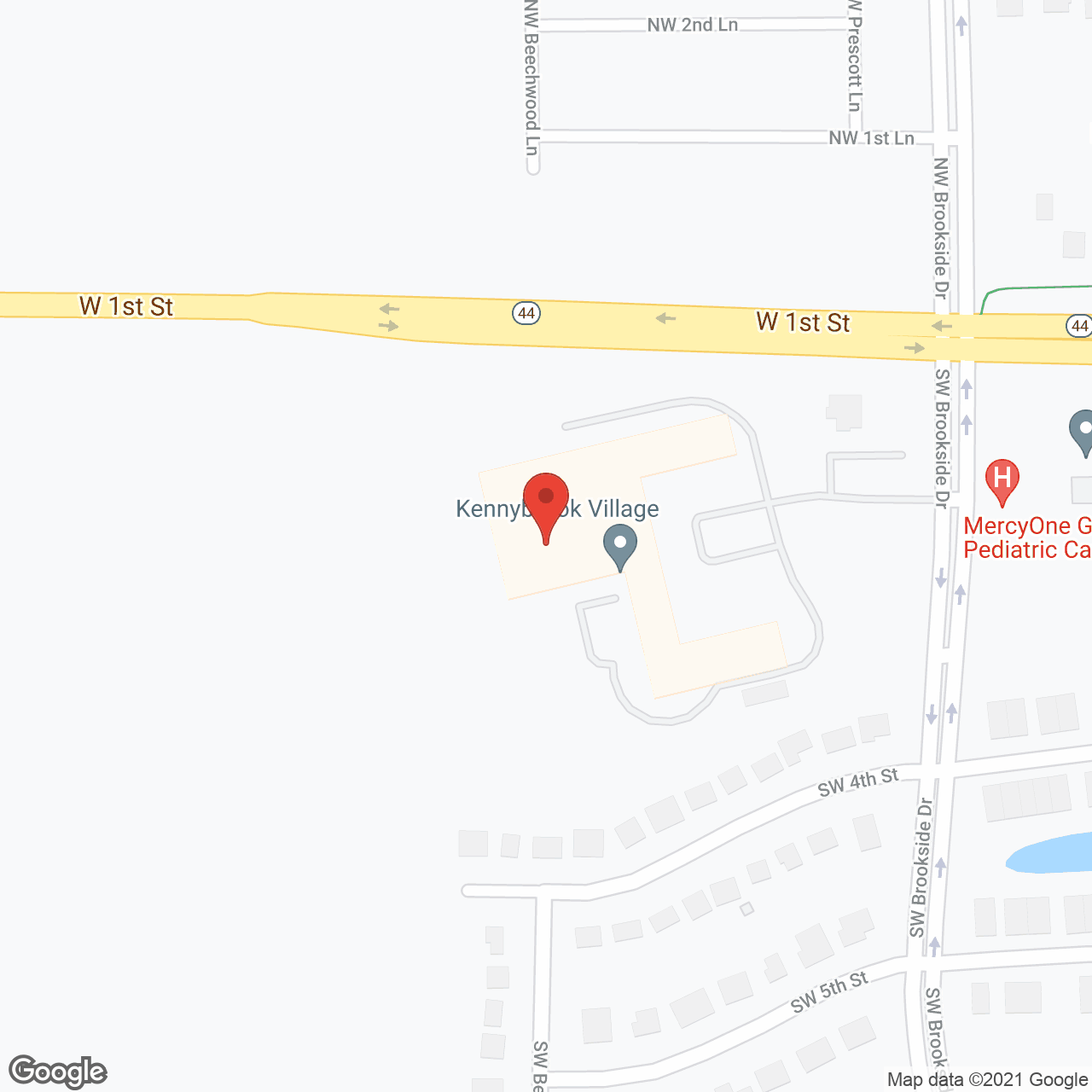Kennybrook Village in google map