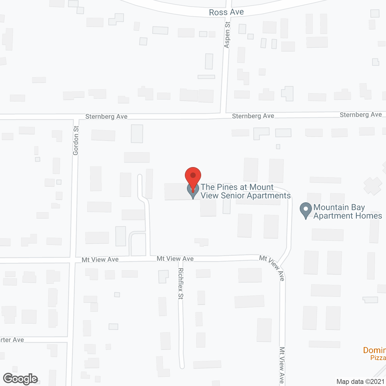 The Pines Apartments in google map