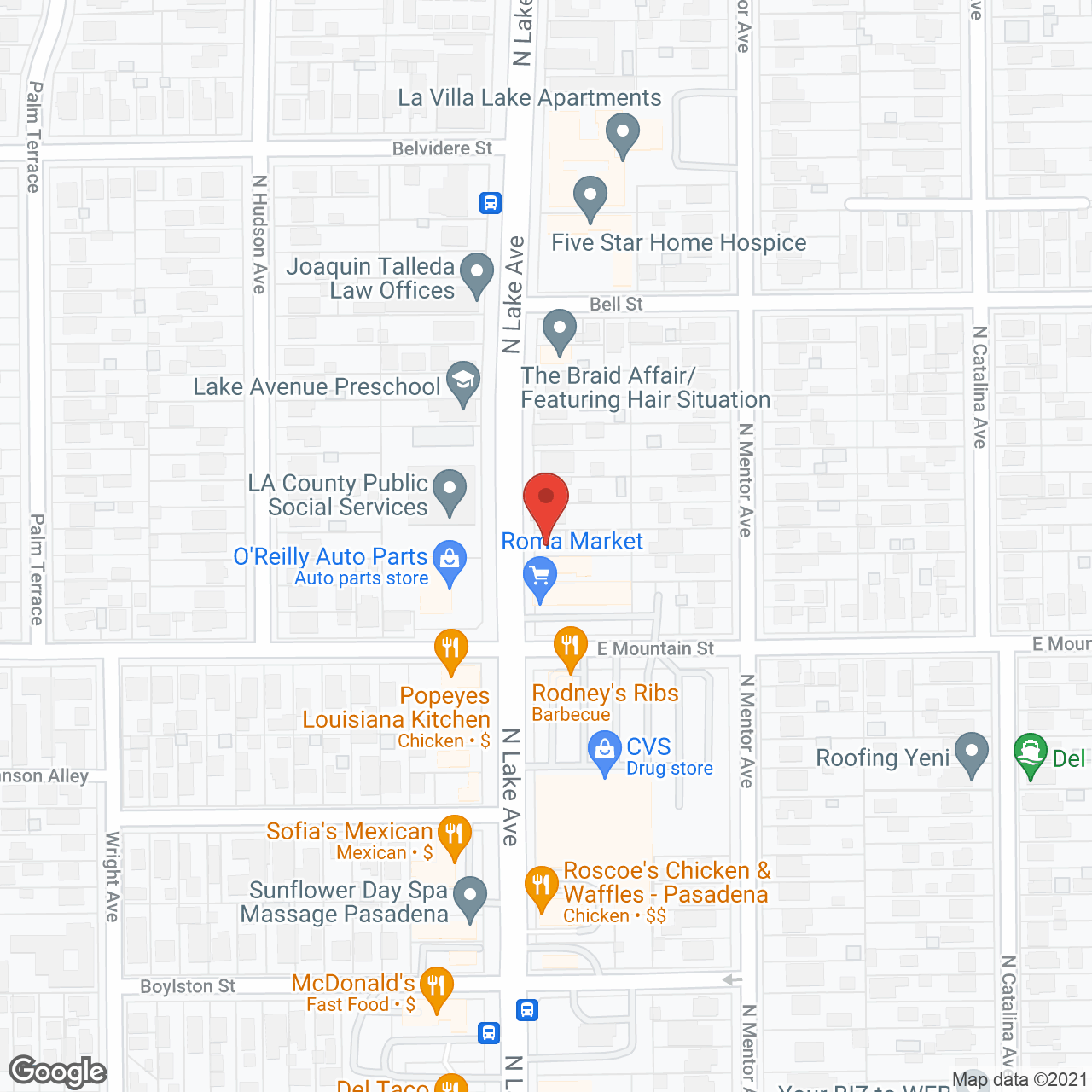 Ace Senior Care Manor in google map