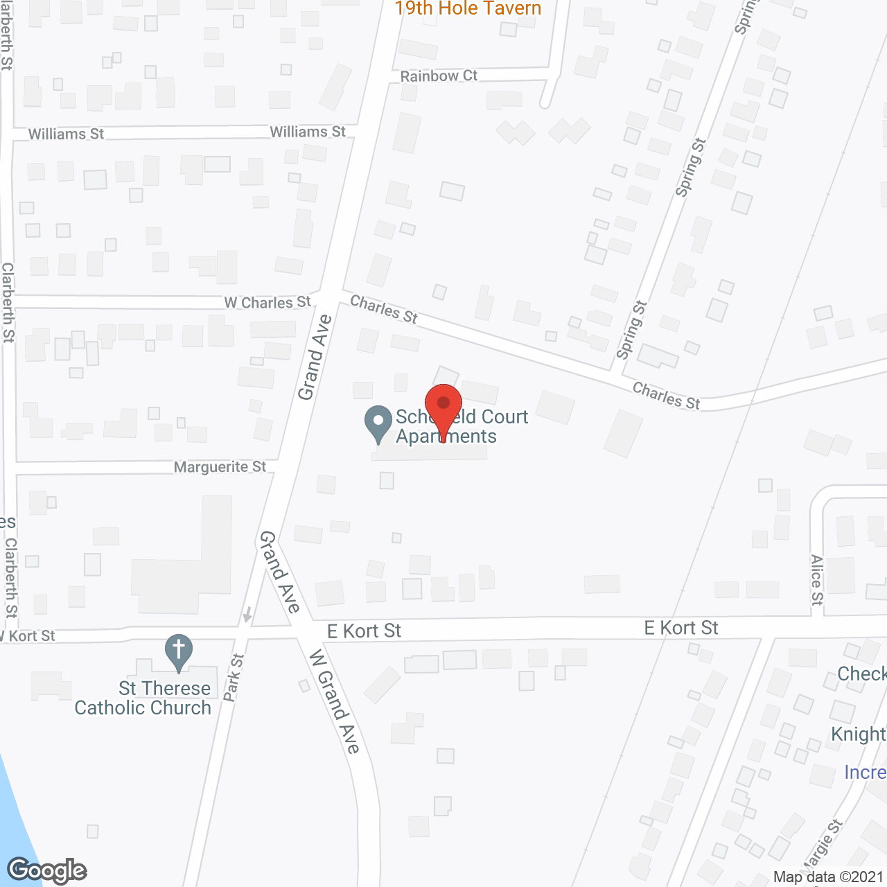 Schofield Court in google map