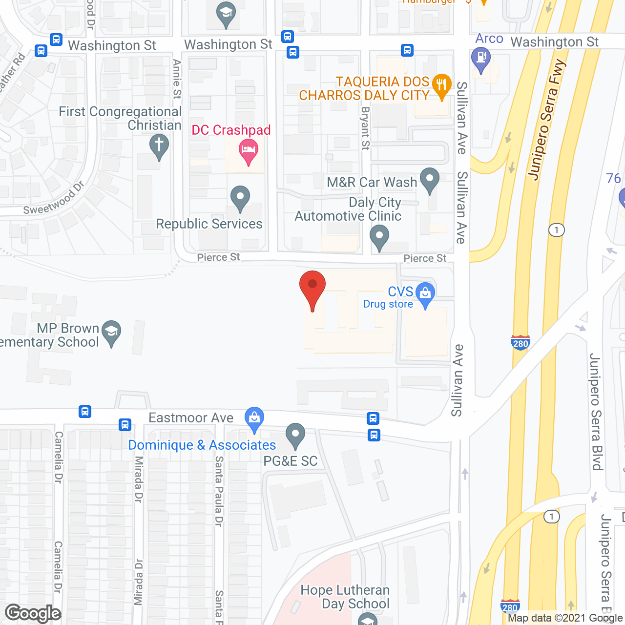 Peninsula Del Rey in google map