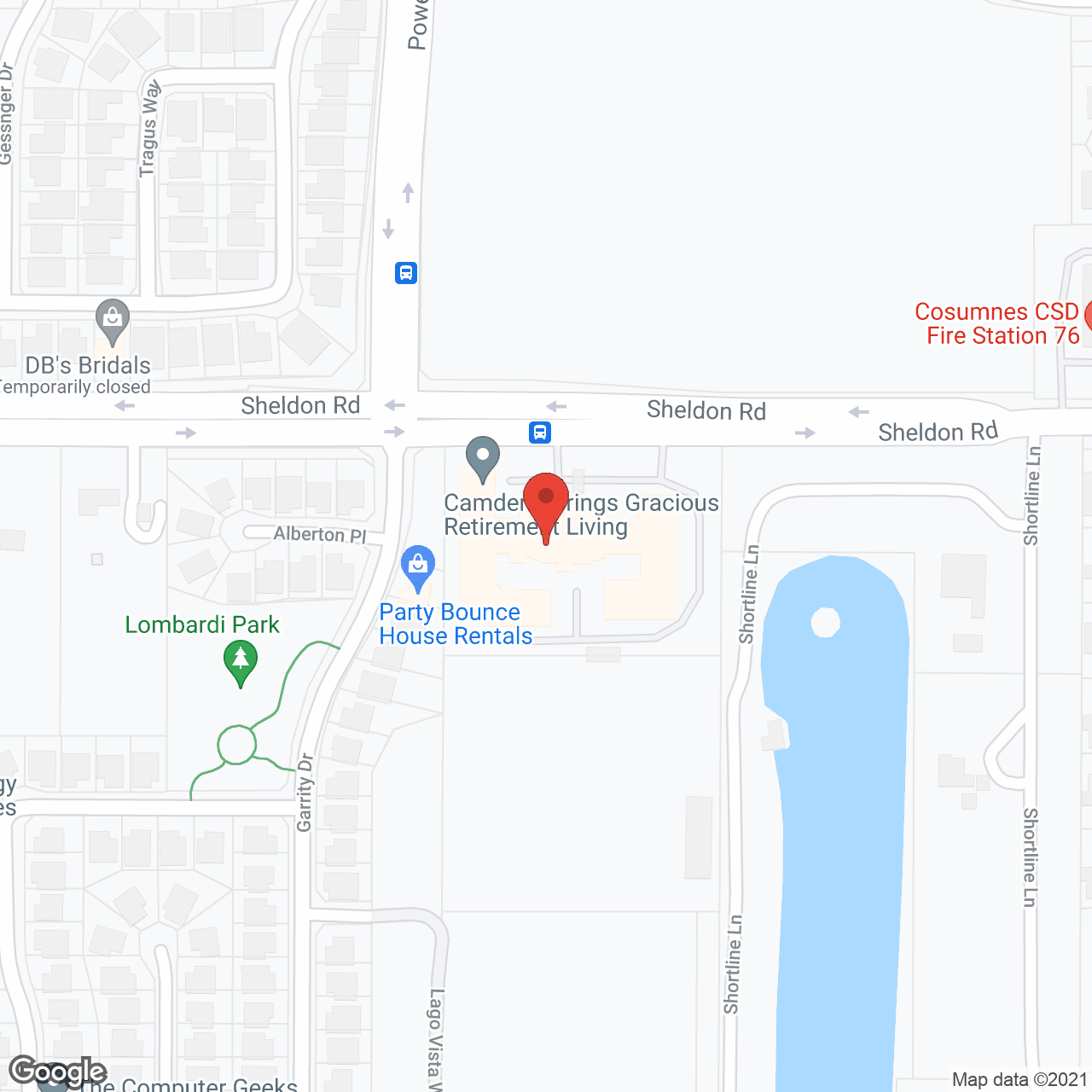 Camden Springs in google map