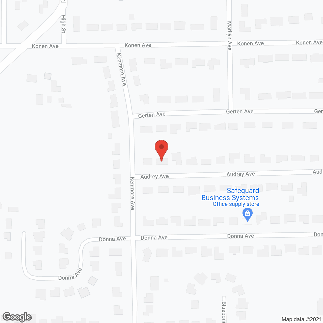 The Neighbors Next Door in google map