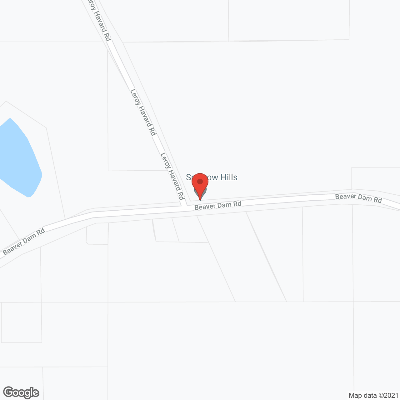 Sparrow Hills in google map