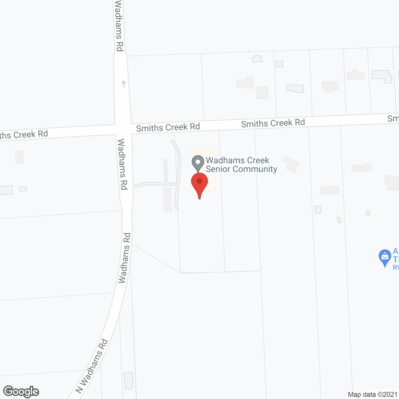 Sandalwood Creek in google map