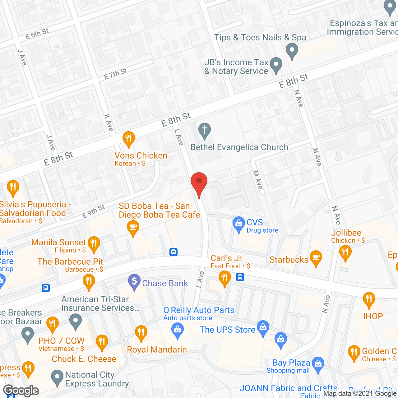Plaza Village Senior Living in google map