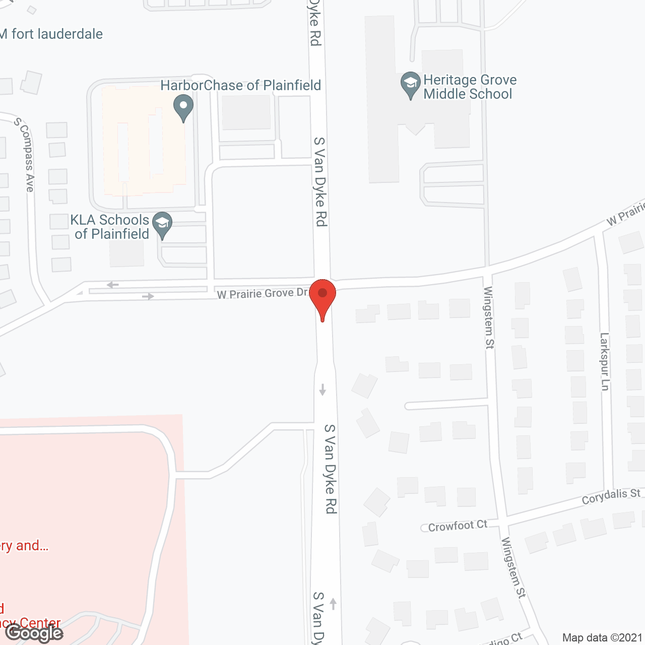 HarborChase of Plainfield in google map