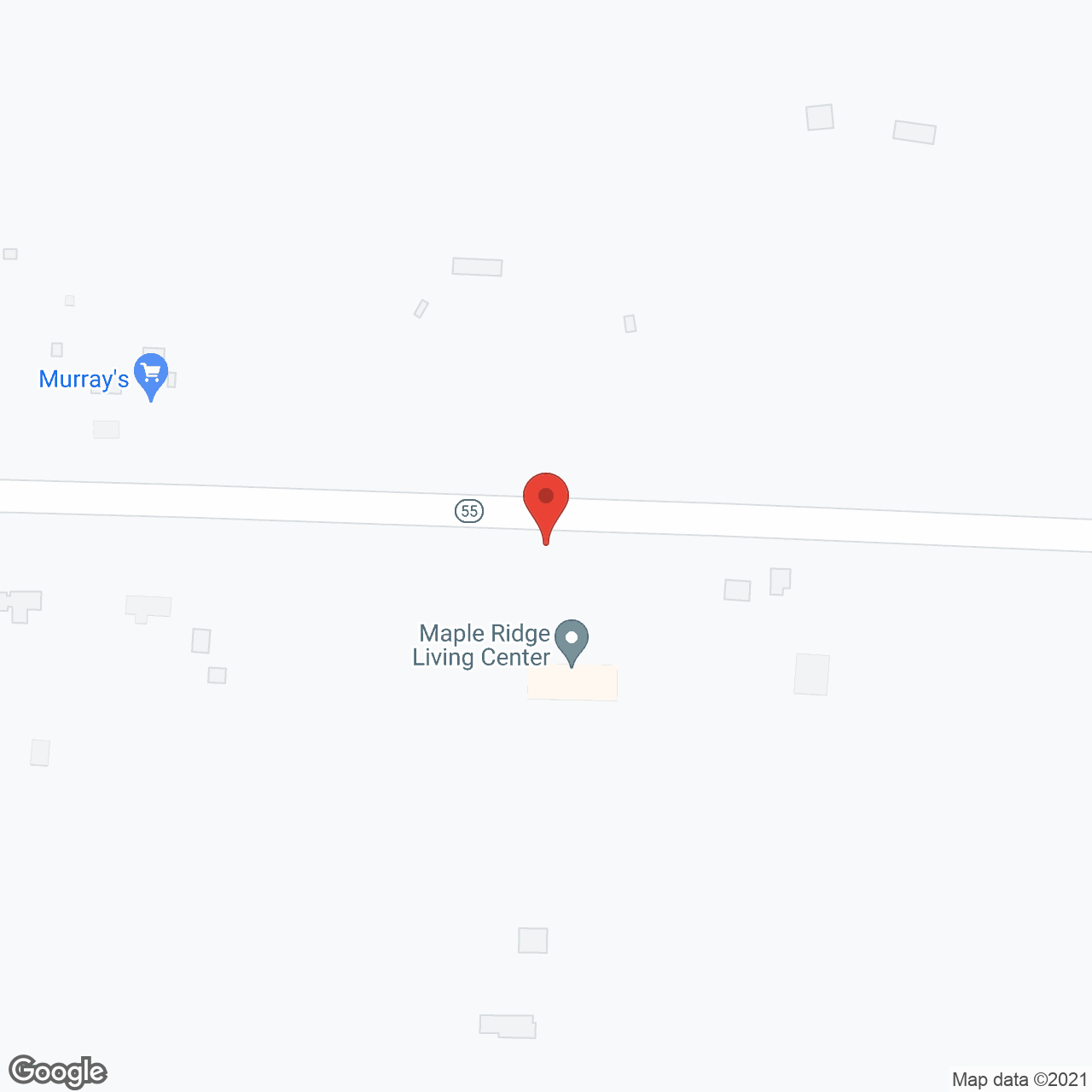 Maple Ridge Living Center in google map