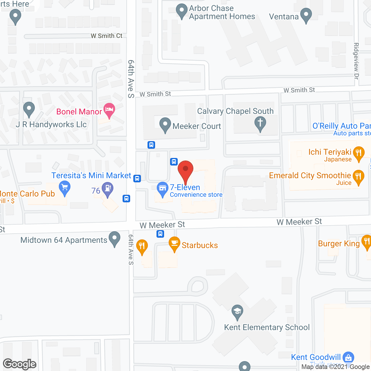 Tri Court - Park in google map